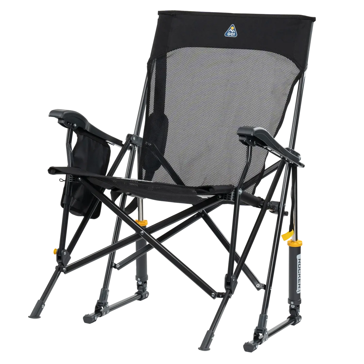 Luxury Camp BreezeRocker - Choice 504 - Freestyle Rocker Portable Outdoor Folding Chair Detail