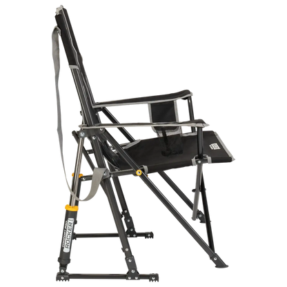 Smooth Motion Comfort Pro Rocker - Choice 375 - Freestyle Rocker Portable Outdoor Folding Chair Detail