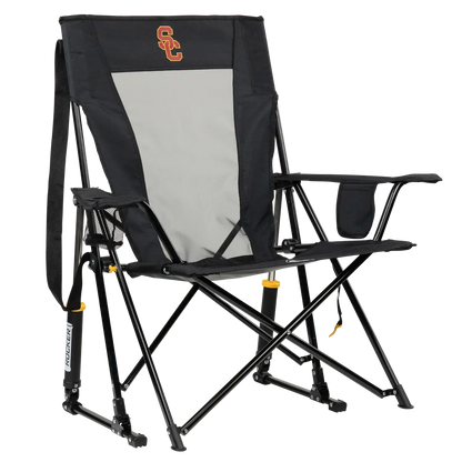 Secure-Hook College Comfort Pro Rocker - USC Trojans - Choice 856 - Grandstand Cushion Seat with Secure Under-Bench Hooks - Default Title