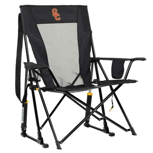Secure-Hook College Comfort Pro Rocker - USC Trojans - Choice 856 - Grandstand Cushion Seat with Secure Under-Bench Hooks - Default Title