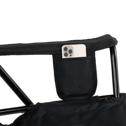 Secure-Hook College Comfort Pro Rocker - USC Trojans - Choice 856 - Grandstand Cushion Seat with Secure Under-Bench Hooks Detail