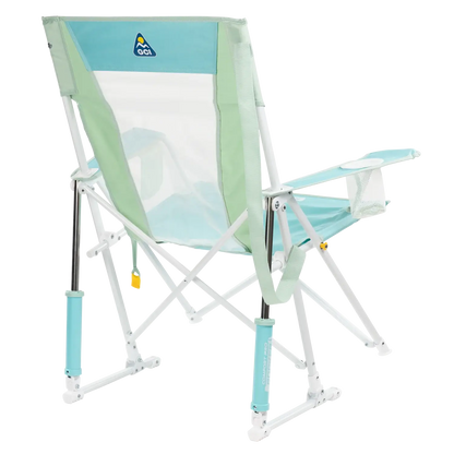 Smooth Motion Comfort Pro Rocker - Choice 375 - Freestyle Rocker Portable Outdoor Folding Chair Detail