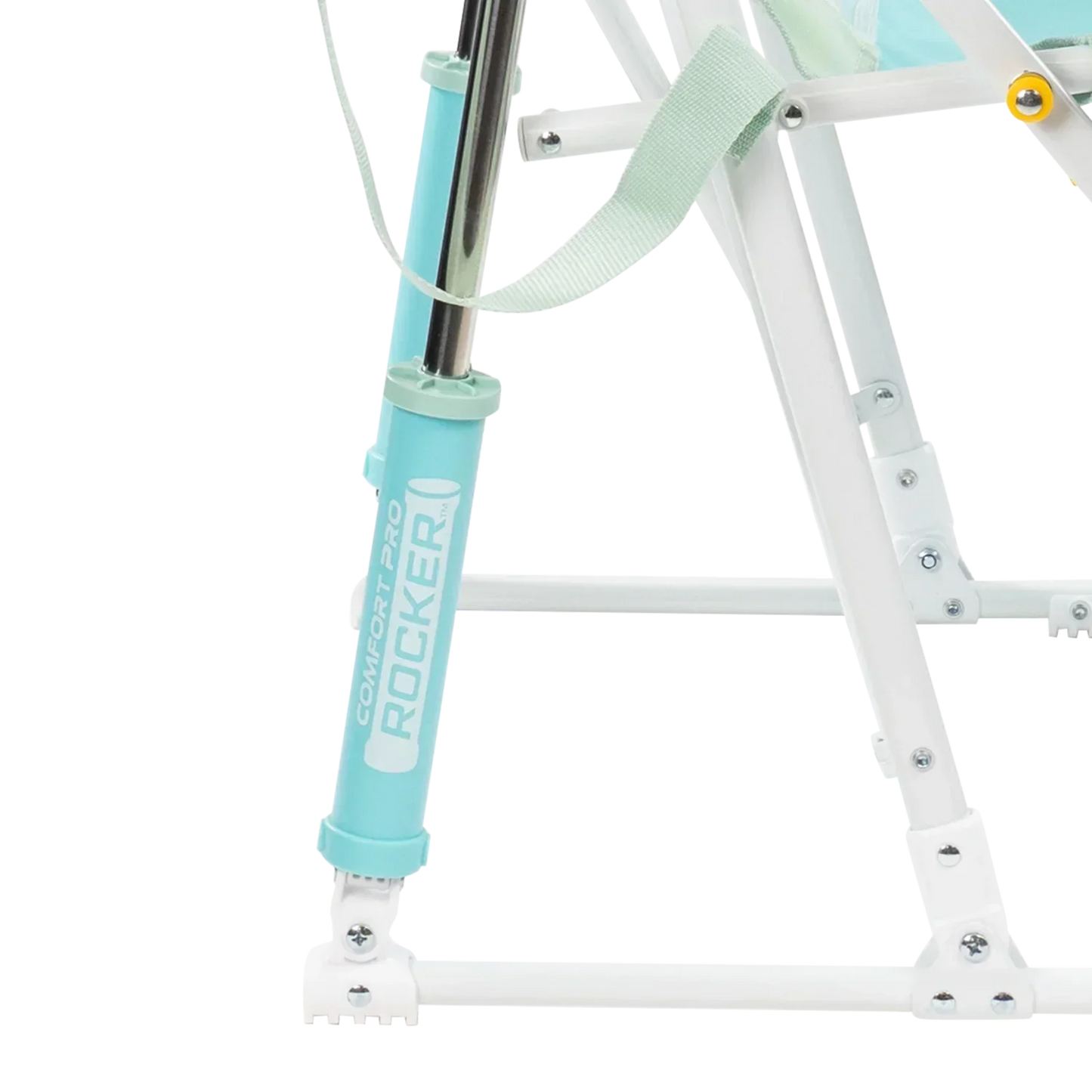 Smooth Motion Comfort Pro Rocker - Choice 375 - Freestyle Rocker Portable Outdoor Folding Chair Detail
