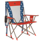 Heavy-Duty Freestyle Comfort Pro Rocker - USA Anniversary Deluxe - Choice 424 - RoadTrip Rocker Smooth Motion Camp Chair - Default Title