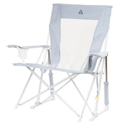 Patented Spring-Action Comfort Pro Rocker XL - Choice 107 - Heavy-Duty Kickback Rocker with Beverage Holder Detail