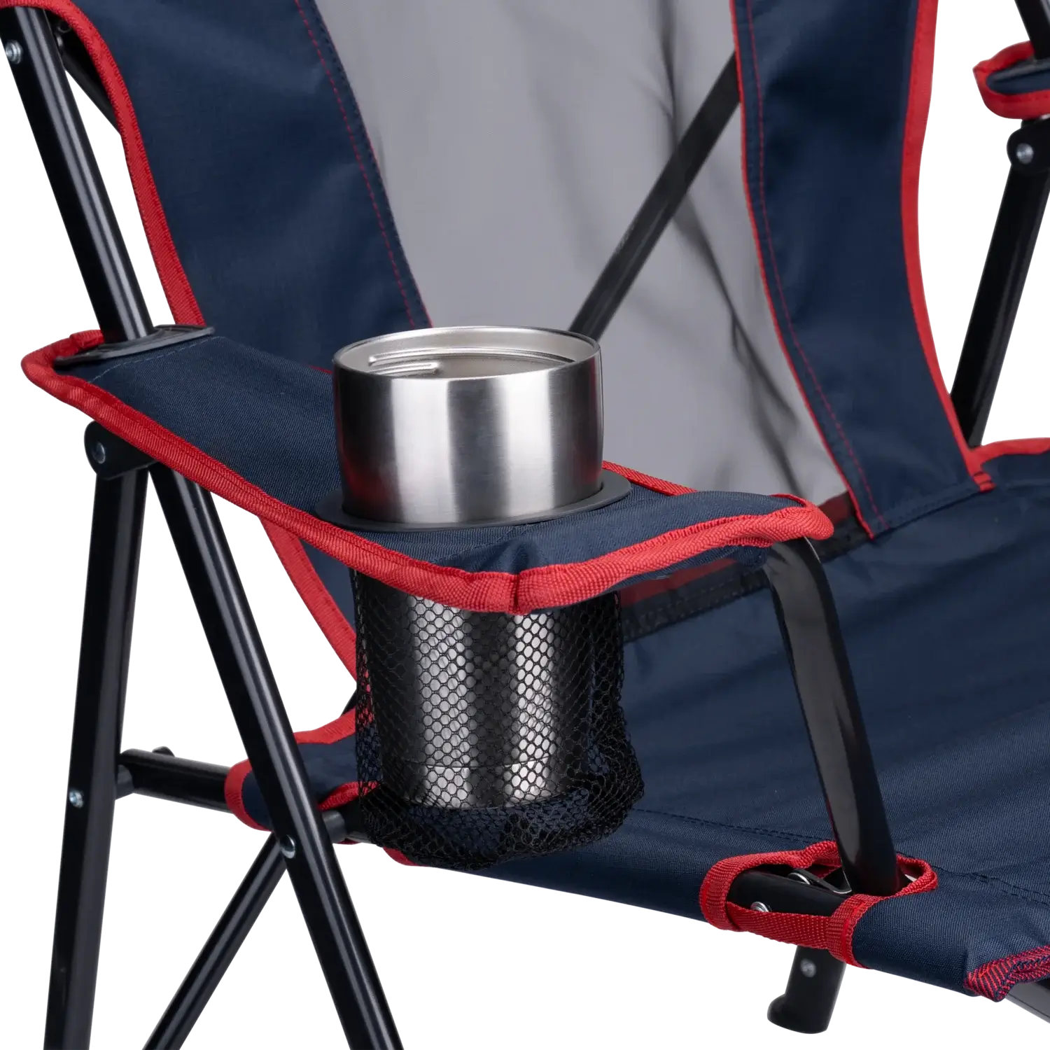 Ultra-Compact Comfort Quad Chair - Choice 989 - Ultra-Lightweight Telescoping PackSeat Travel Stool Detail