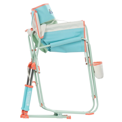 Premium All-Weather Freestyle Rocker - Choice 711 - Patented Spring-Action Rocking Chair for Camping Detail
