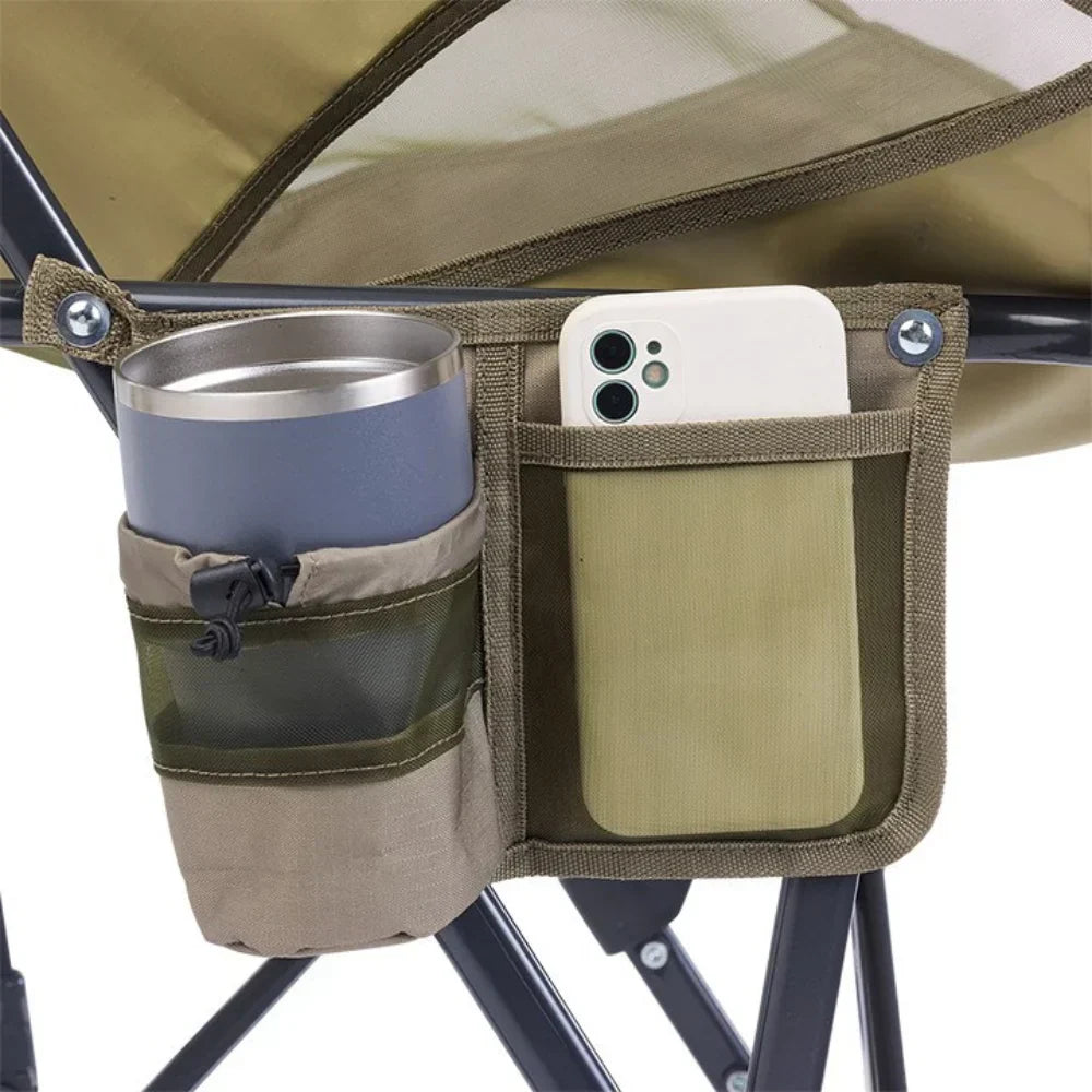 Premium All-Weather Pod Rocker Elite - Choice 832 - RoadTrip Rocker Smooth Motion Camp Chair Detail