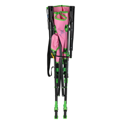 Heavy-Duty Freestyle RoadTrip Rocker - NASCAR For Her - Choice 560 - Heavy-Duty Kickback Rocker with Beverage Holder Detail