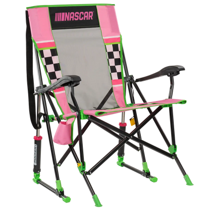 Heavy-Duty Freestyle RoadTrip Rocker - NASCAR For Her - Choice 560 - Heavy-Duty Kickback Rocker with Beverage Holder - Default Title