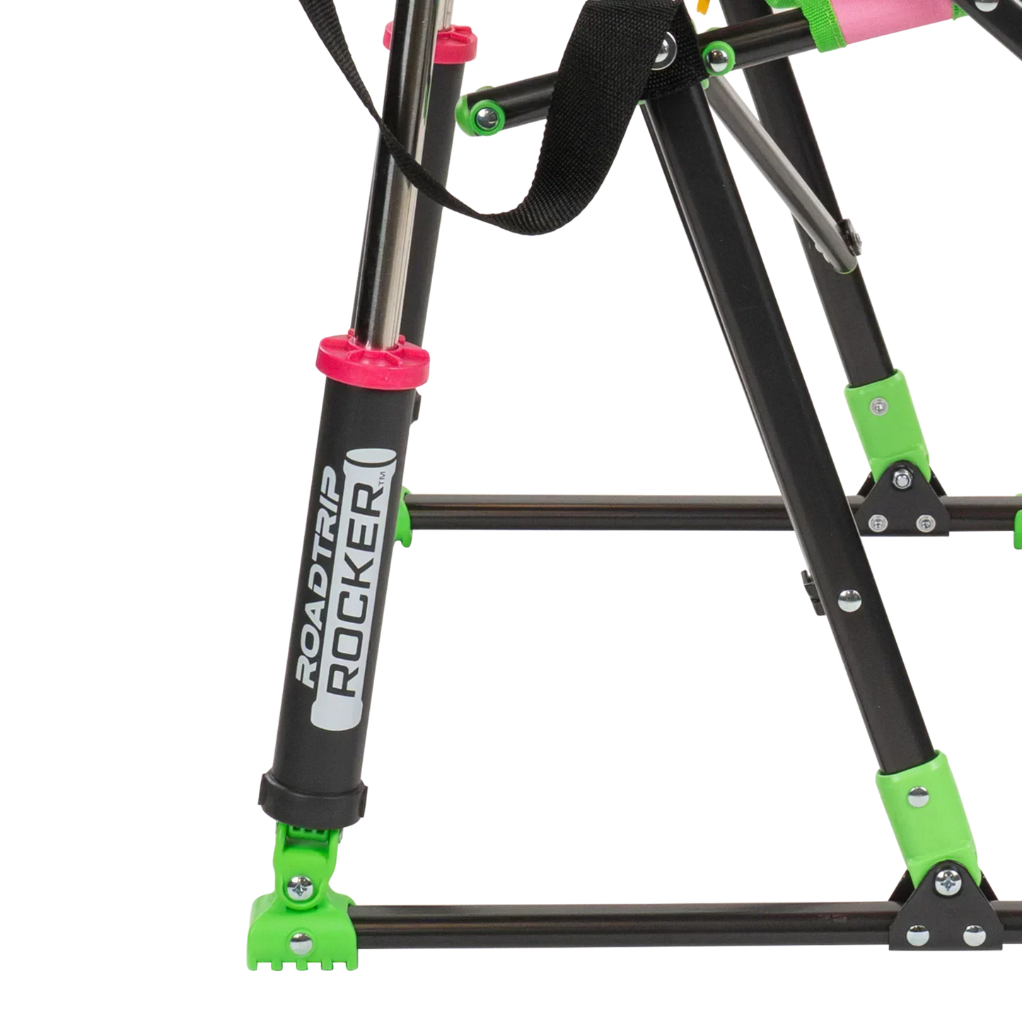 Heavy-Duty Freestyle RoadTrip Rocker - NASCAR For Her - Choice 560 - Heavy-Duty Kickback Rocker with Beverage Holder Detail