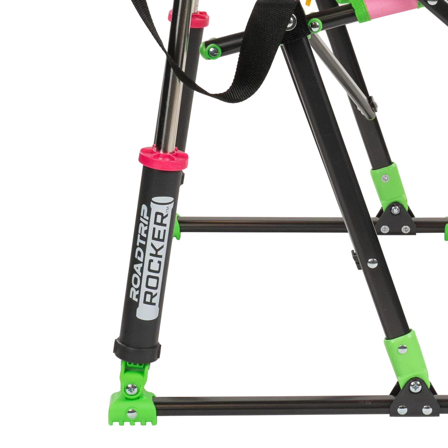 Heavy-Duty Freestyle RoadTrip Rocker - NASCAR For Her - Choice 560 - Heavy-Duty Kickback Rocker with Beverage Holder Detail