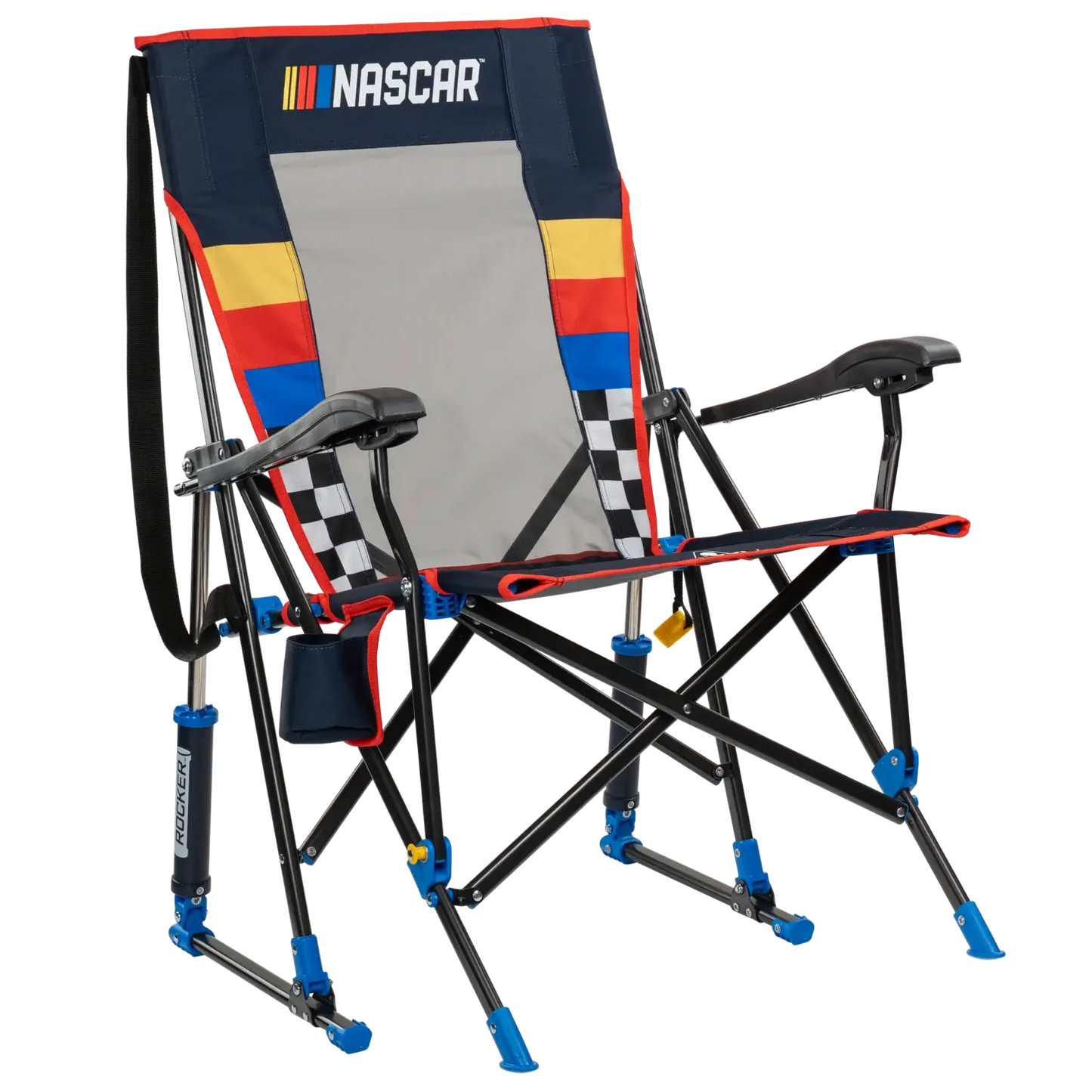 Premium All-Weather RoadTrip Rocker - NASCAR For Him - Choice 453 - Patented Spring-Action Rocking Chair for Camping - Default Title