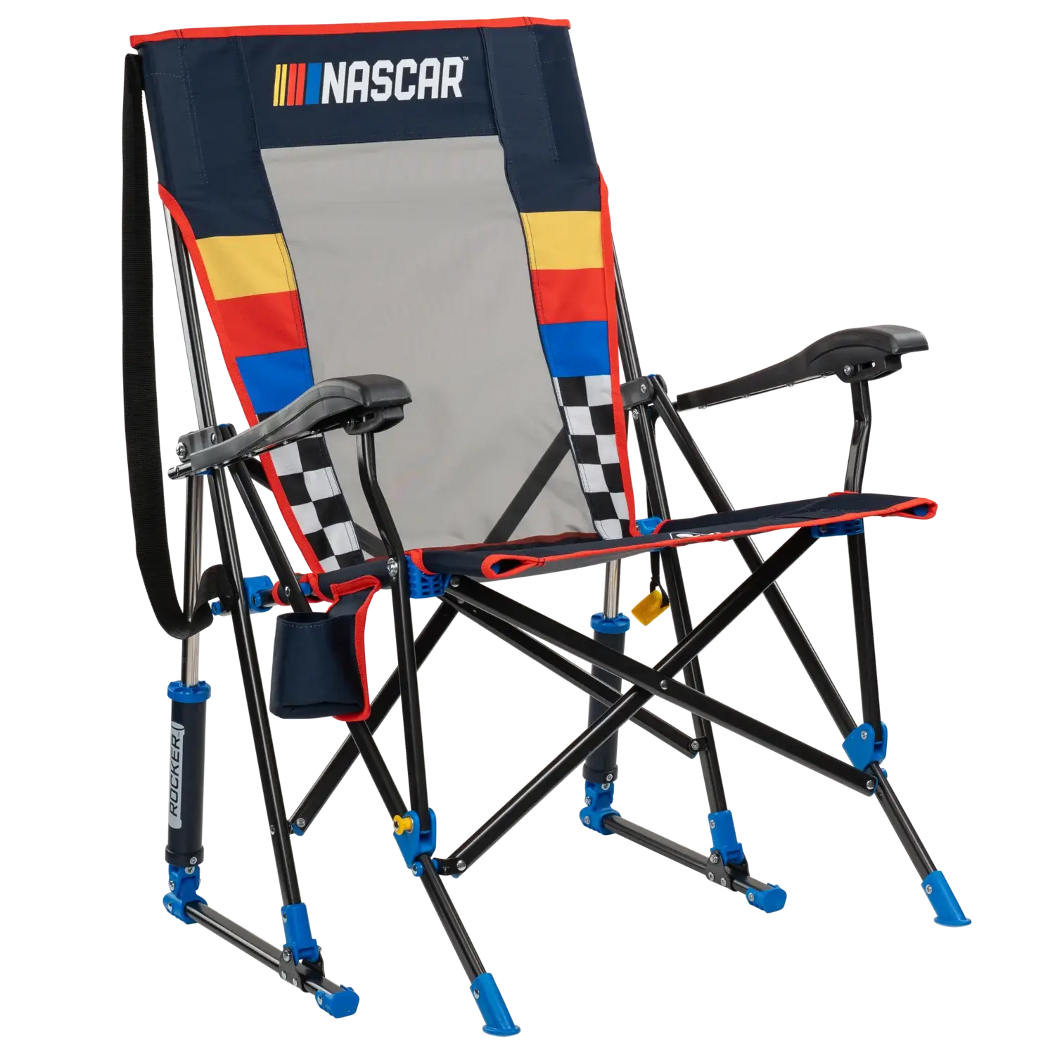 Premium All-Weather RoadTrip Rocker - NASCAR For Him - Choice 453 - Patented Spring-Action Rocking Chair for Camping - Default Title