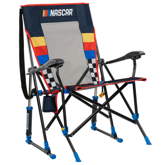 Premium All-Weather RoadTrip Rocker - NASCAR For Him - Choice 453 - Patented Spring-Action Rocking Chair for Camping - Default Title