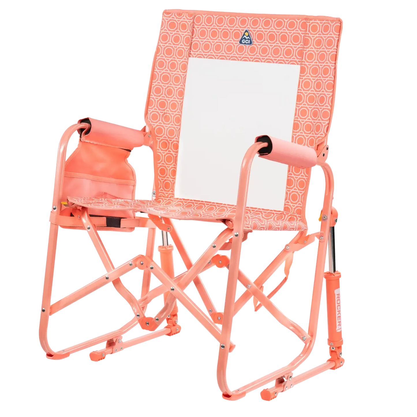 Lightweight Messenger Stowaway Rocker - Choice 794 - Premium Slim-Fold Compact Chair with Messenger Bag Detail