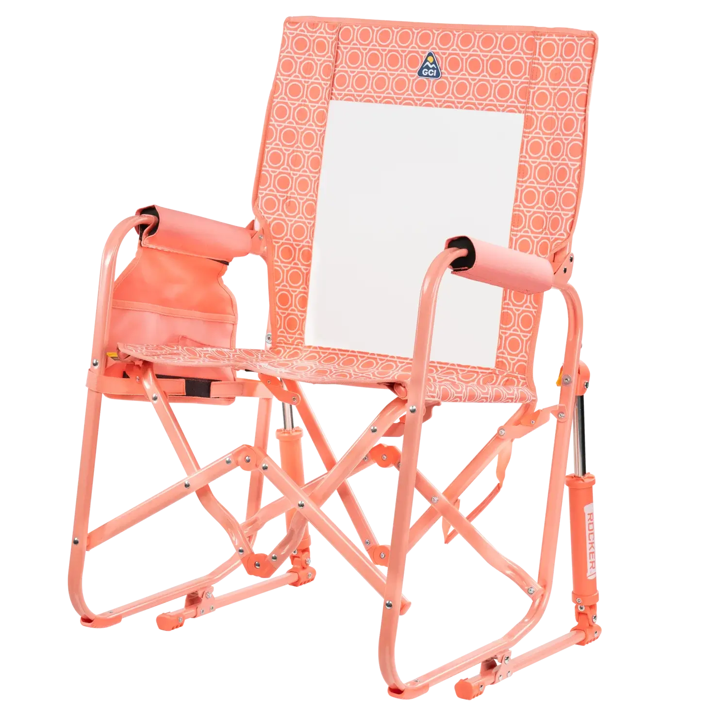 Lightweight Messenger Stowaway Rocker - Choice 794 - Premium Slim-Fold Compact Chair with Messenger Bag Detail