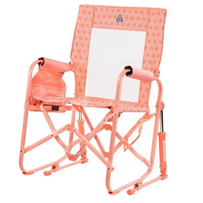 Lightweight Messenger Stowaway Rocker - Choice 794 - Premium Slim-Fold Compact Chair with Messenger Bag Detail