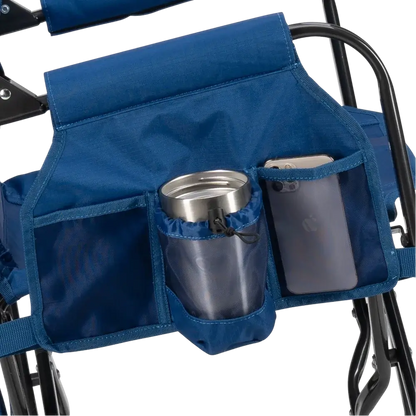 Lightweight Messenger Stowaway Rocker - Choice 794 - Premium Slim-Fold Compact Chair with Messenger Bag Detail