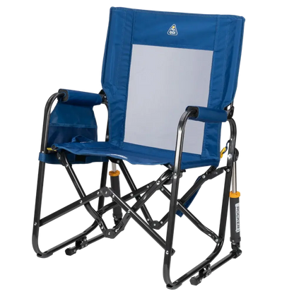 Lightweight Messenger Stowaway Rocker - Choice 794 - Premium Slim-Fold Compact Chair with Messenger Bag Detail