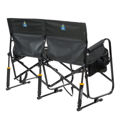 Luxury Camp Tandem Rocker - Choice 227 - Patented Spring-Action Rocking Chair for Camping Detail