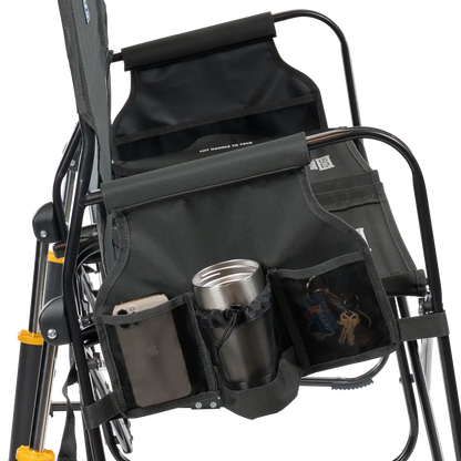 Luxury Camp Tandem Rocker - Choice 227 - Patented Spring-Action Rocking Chair for Camping Detail