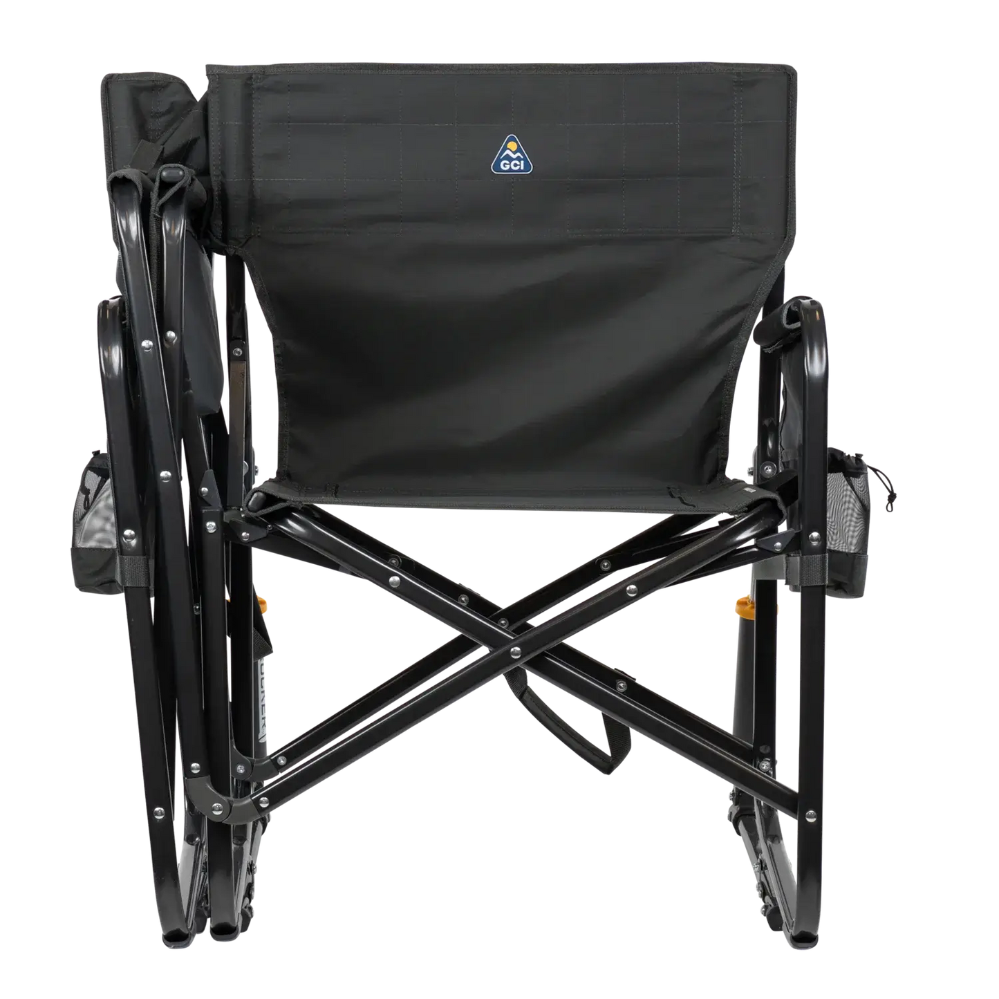 Luxury Camp Tandem Rocker - Choice 227 - Patented Spring-Action Rocking Chair for Camping Detail