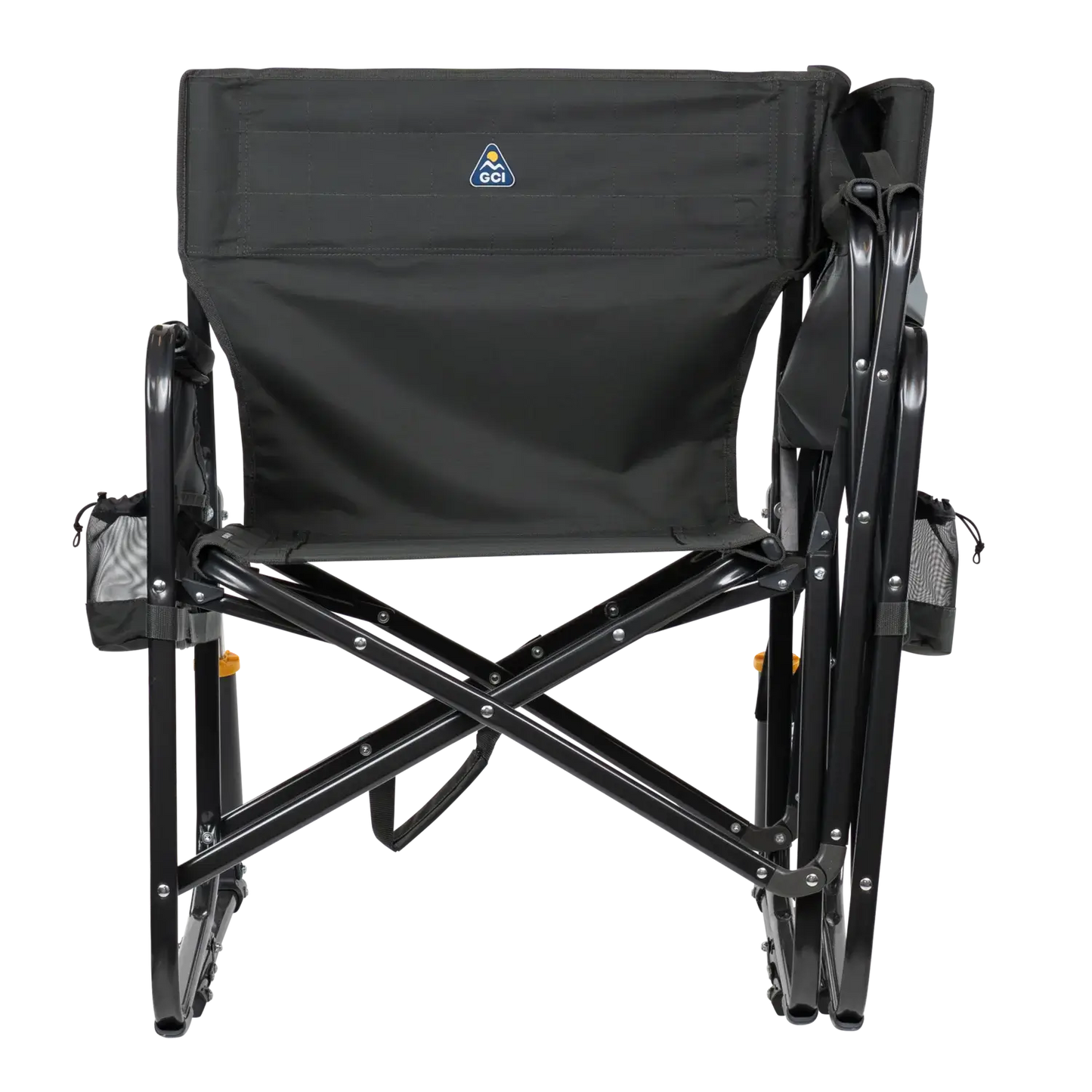 Luxury Camp Tandem Rocker - Choice 227 - Patented Spring-Action Rocking Chair for Camping Detail